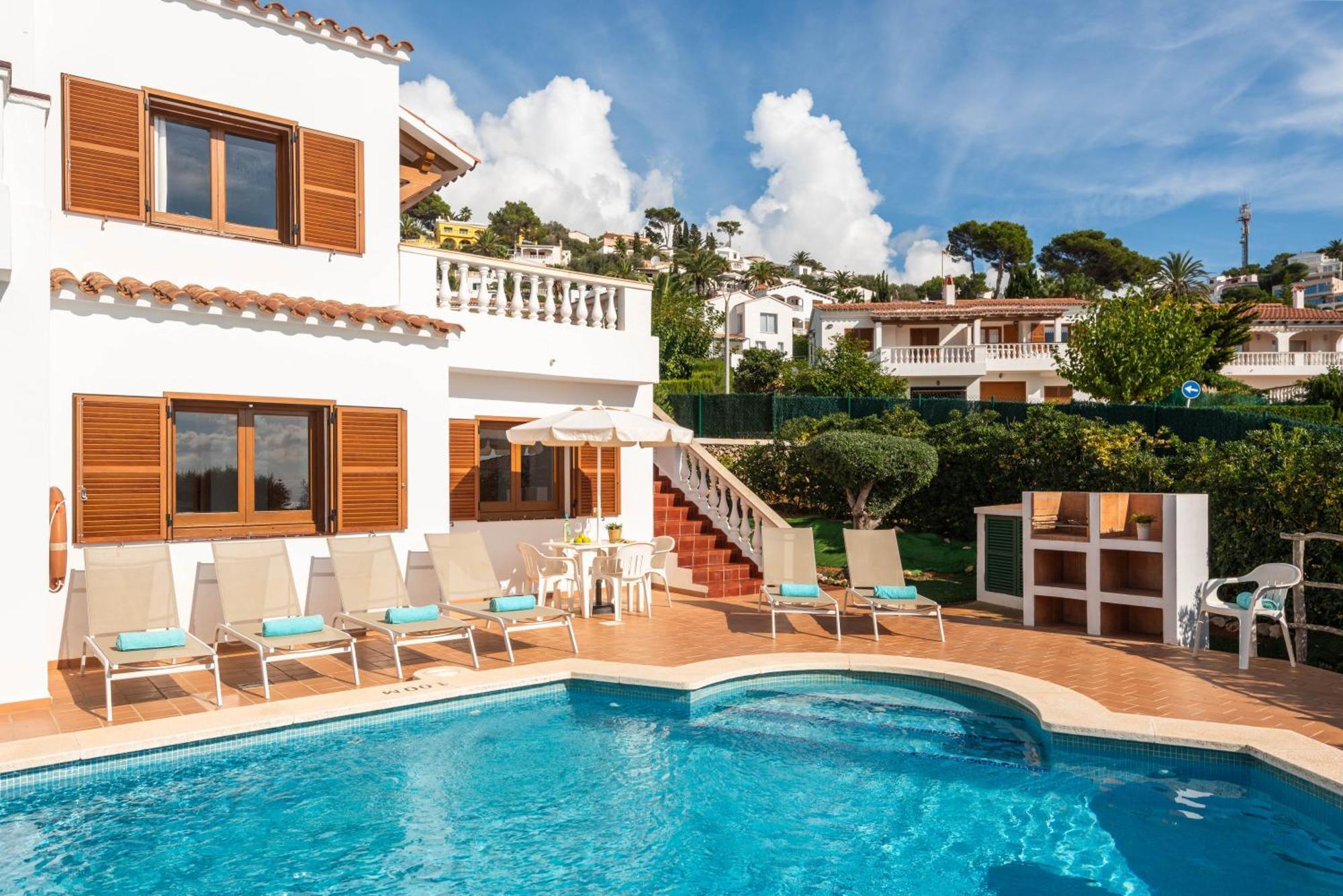 Villa Olivera Son Bou Buitenkant foto