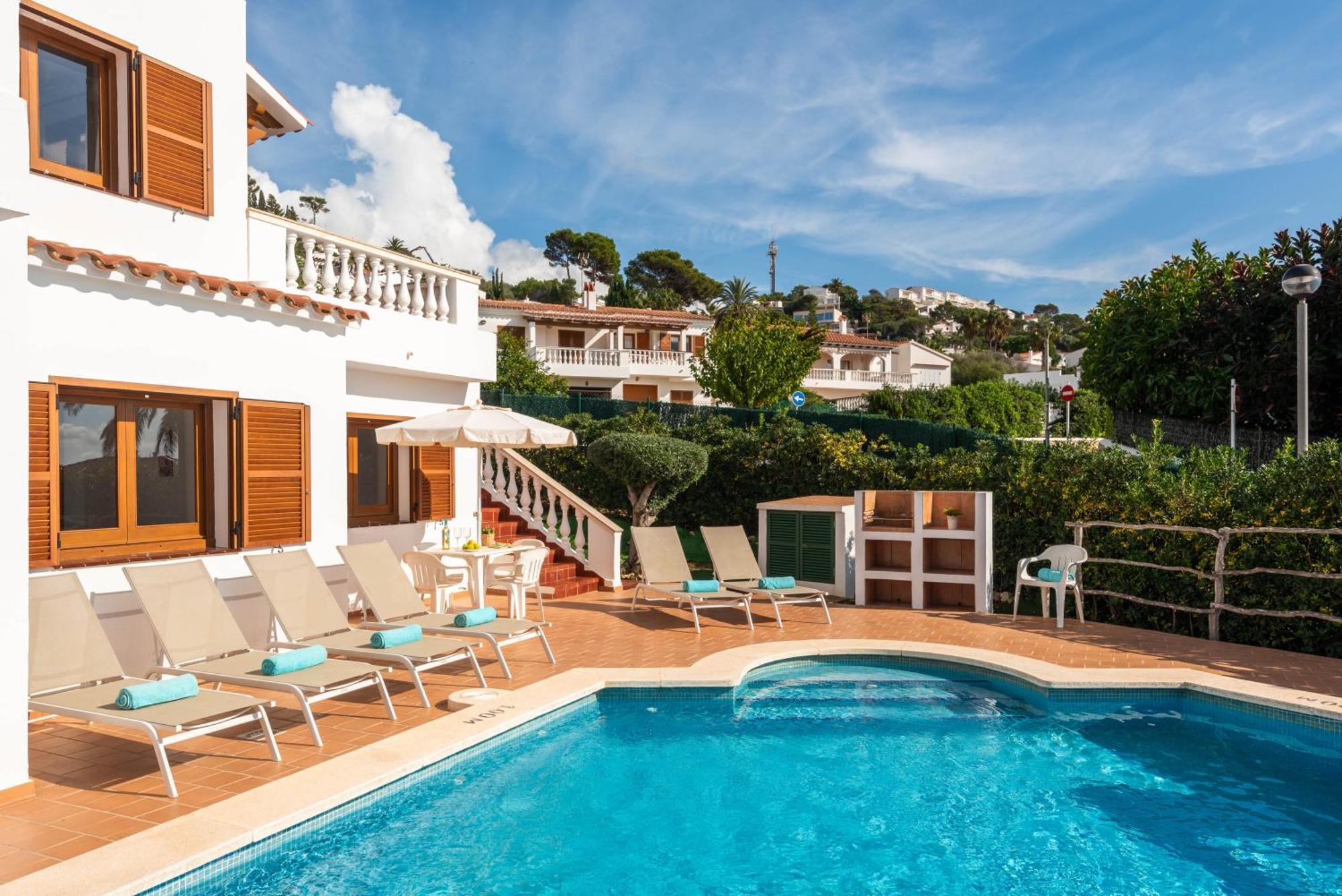 Villa Olivera Son Bou Buitenkant foto