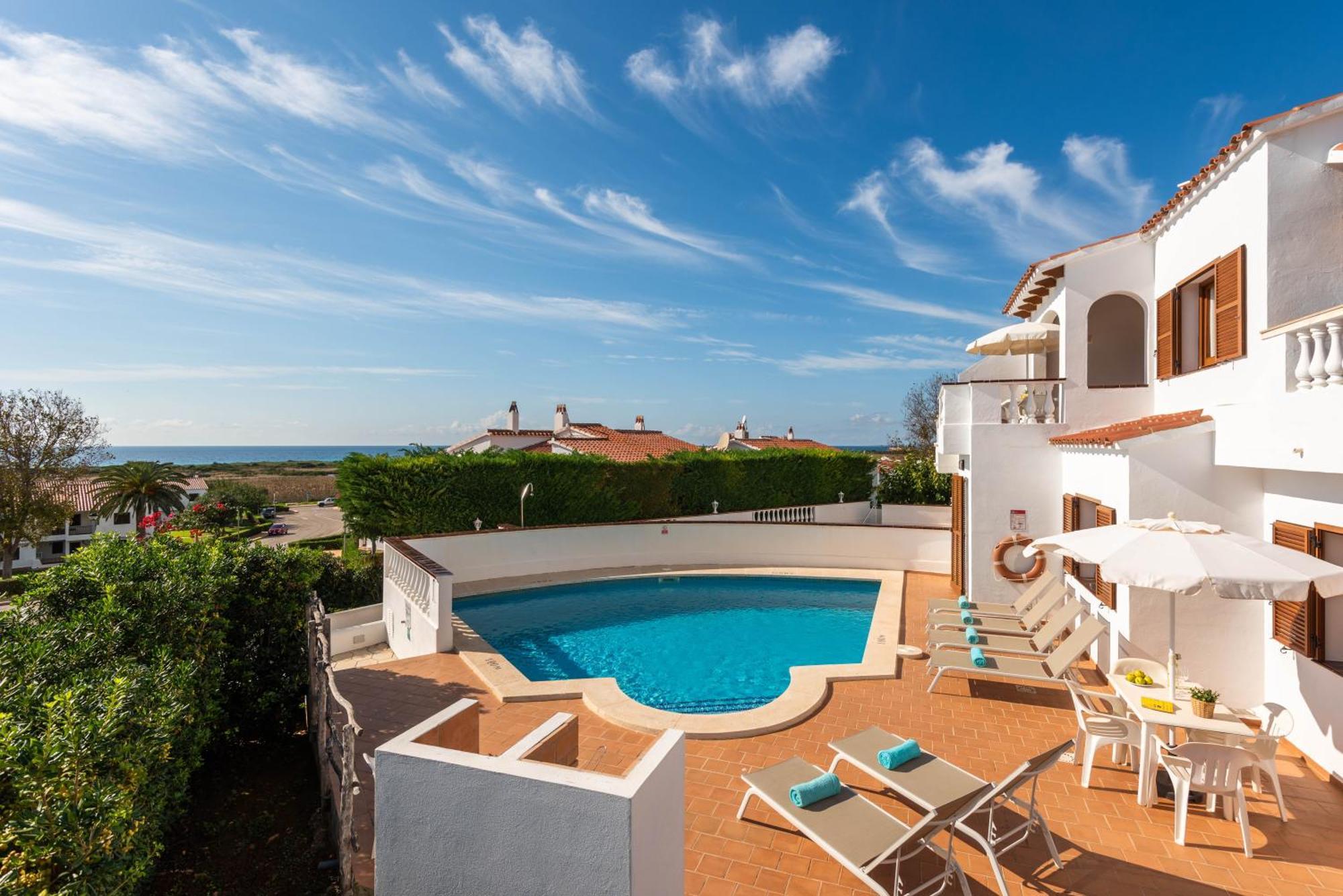 Villa Olivera Son Bou Buitenkant foto