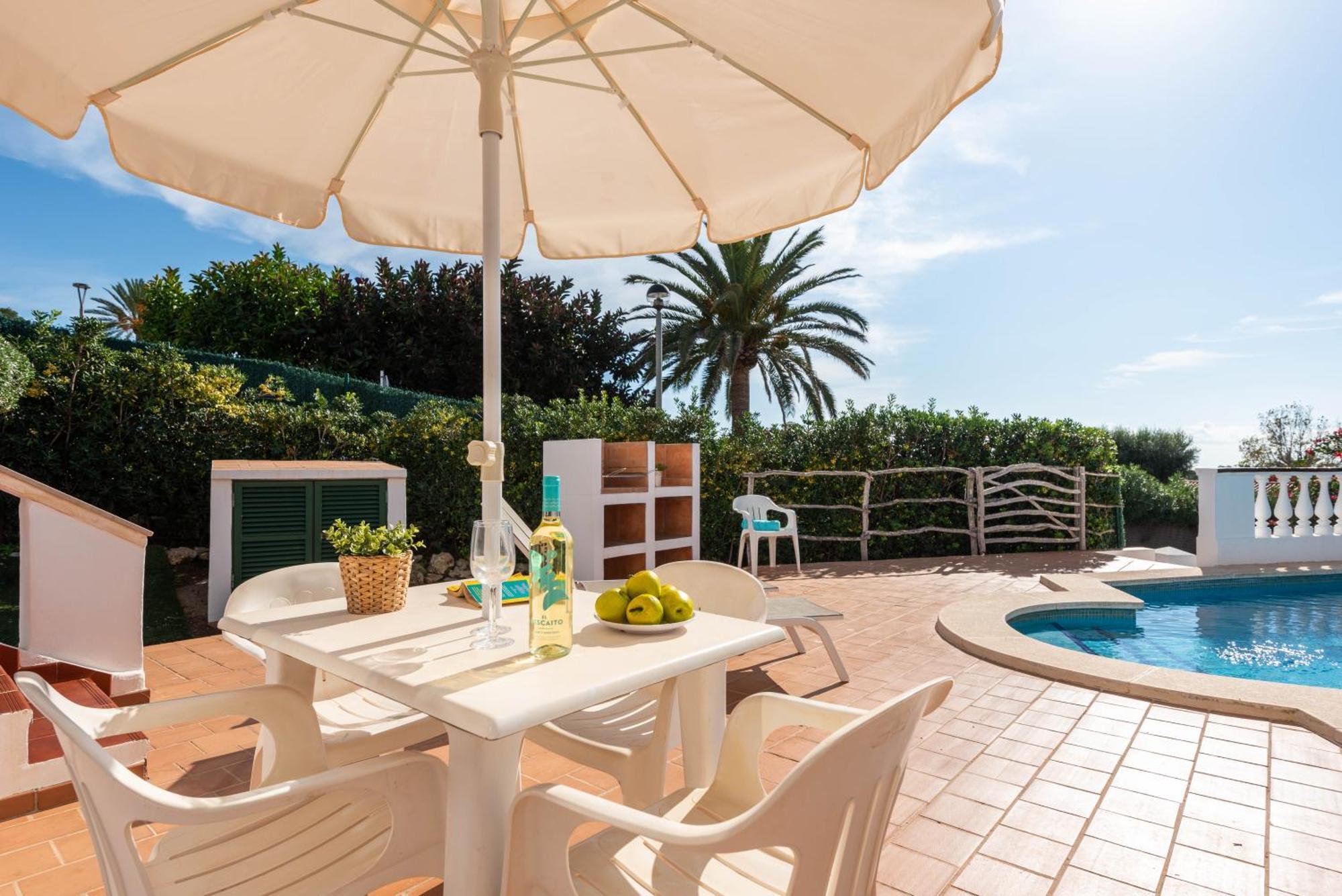 Villa Olivera Son Bou Buitenkant foto